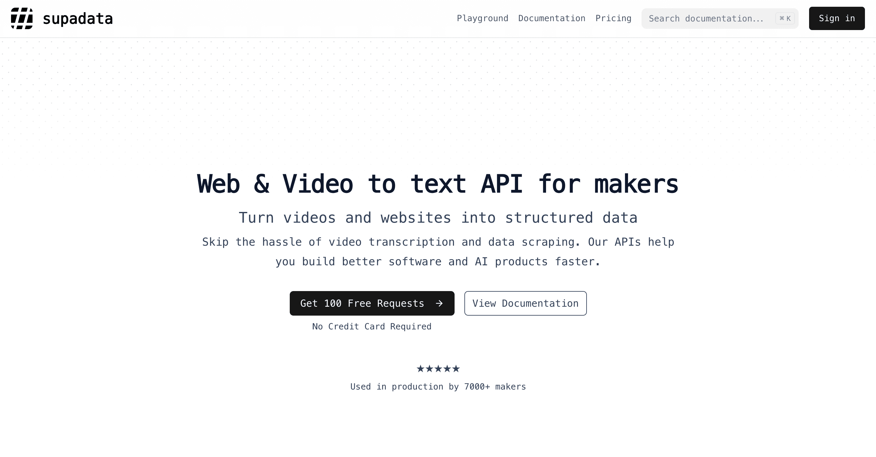 Supadata.ai